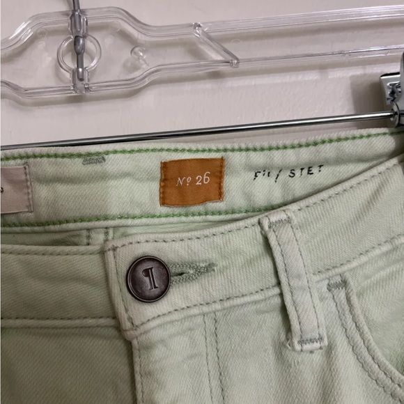 Pilcro and the Letterpress Jeans 26 Green - Picture 3 of 4